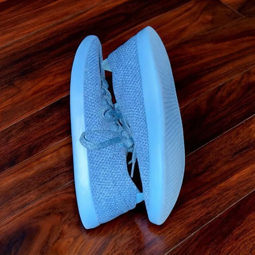 Women's allbirds Blue Wool Tree Piper Sneakers Shoes Size 9